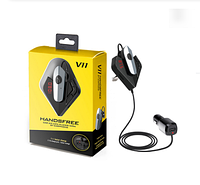 Автомобільний трансмітер FM модулятор V11 BT +earphone, Bluetooth, fm-передавач, MP3-плеєр і USB зарядний