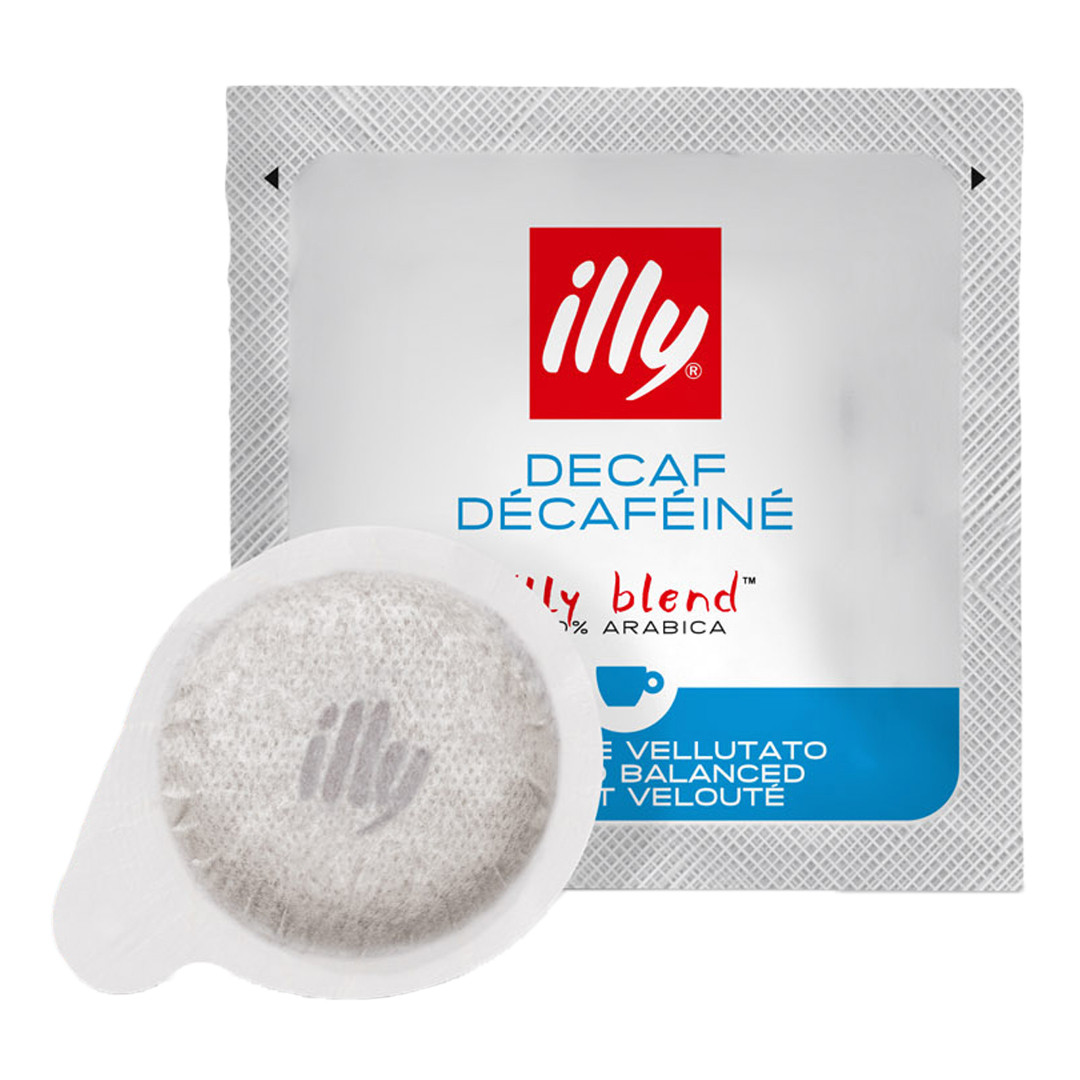 Кава в чалдах монодозах illy Decaffeinato 100% Арабіка 1 шт іллі Італія без кофеїну