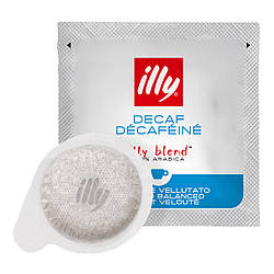 Кава в чалдах монодозах illy Decaffeinato 100% Арабіка 1 шт іллі Італія без кофеїну