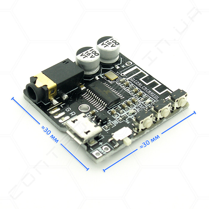 Модуль Bluetooth 5.0 стерео аудіо VHM-314-V2.0