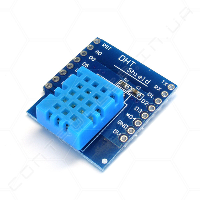Модуль датчика температури і вологості DHT11 для WeMos D1 mini