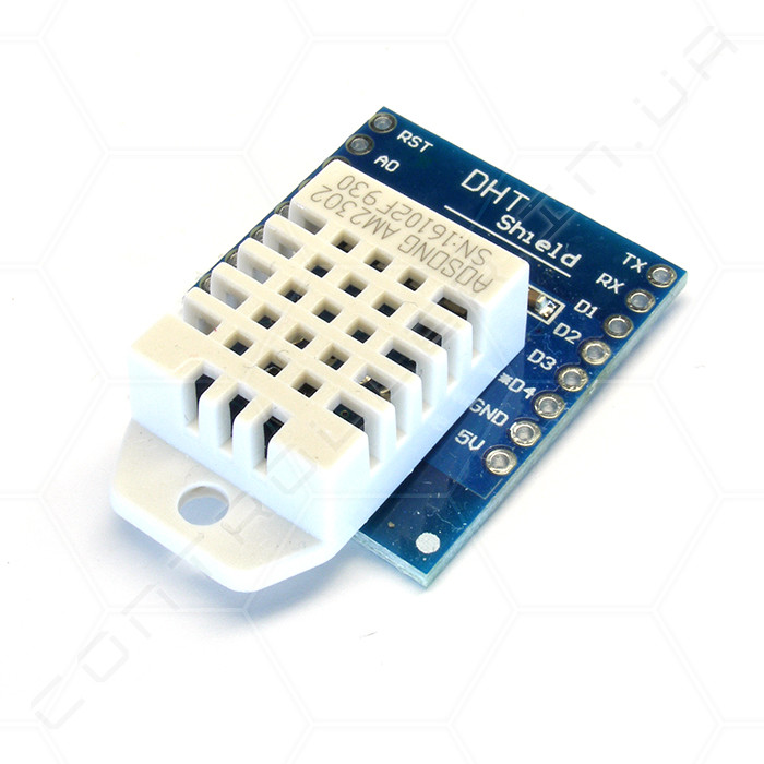 Модуль датчика температури і вологості DHT22 AM2302 для WeMos D1 mini