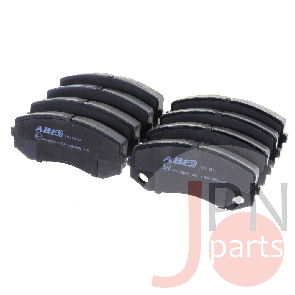 Колодки гальмівні передні/задні CANTER FUSO FE73B/74B/84B/84D/84P/85S (MK528945/MK528486/MK528944) ABE, фото 1