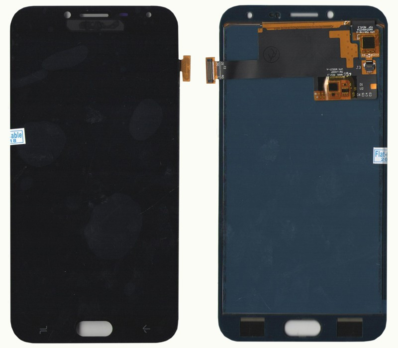 Дисплейний модуль (екран) для Samsung J400 J4 (J2018) Чорний LCD TFT, з регулюванням яскравості