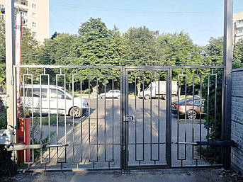 Автоматичні ворота 3900 * 2100 (дизайн решітка), фото 1