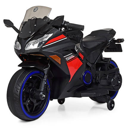 Дитячий мотоцикл на 1 моторі Kawasaki Ninja Bambi M 4268L-2, фото 1