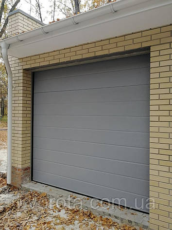 Ворота секційні  2600 × 2400 комплект, фото 1