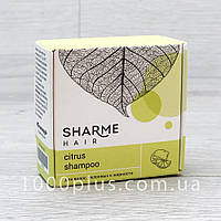 Натуральный твердый шампунь Sharme Hair Citrus для жирных волос Гринвей Greenway