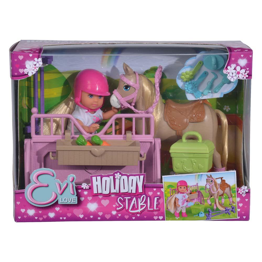 Уценка набор Simba Toys Holiday Конюшня Evi Love с лошадкой и акс (5733274)