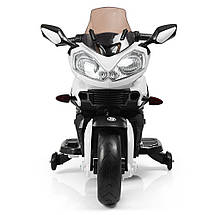 Дитячий мотоцикл Bambi M 3630EL-1 з димом на 2 мотори, фото 3