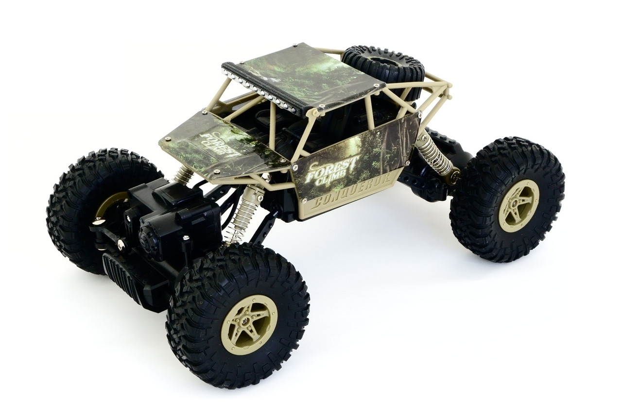 Машинка на радиоуправлении 1:18 HB Toys Краулер 4WD на аккумуляторе (зеленый) - фото 1 - id-p1186151458