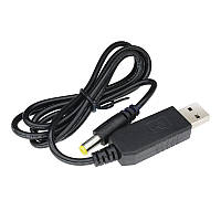 Підвищувальний USB кабель 5-12 В, роз'єм 2.1 x 5.5 мм