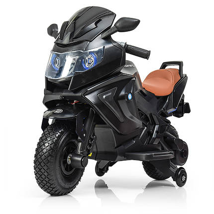 Дитячий мотоцикл BMW на 2 моторах Bambi M 3681ALS-2, фото 1