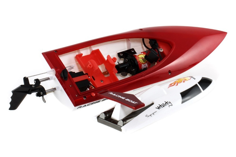 Катер на радиоуправлении Fei Lun FT007 Racing Boat (красный) - фото 7 - id-p824949098