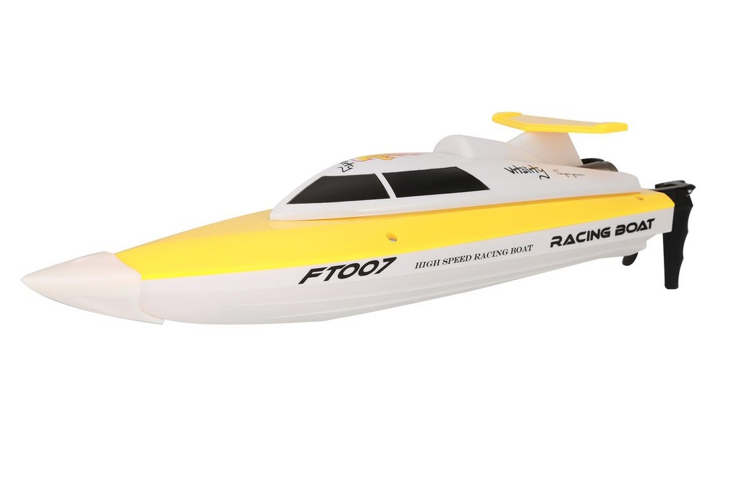 Катер на радиоуправлении Fei Lun FT007 Racing Boat (желтый) - фото 1 - id-p824949099