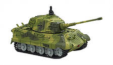 Танк мікро р/в 1:72 King Tiger зі звуком (зелений, 27MHz)