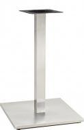 Опора для стола Кама, металл, inox, высота 72 см, основание 45*45 см - фото 1 - id-p1186164178