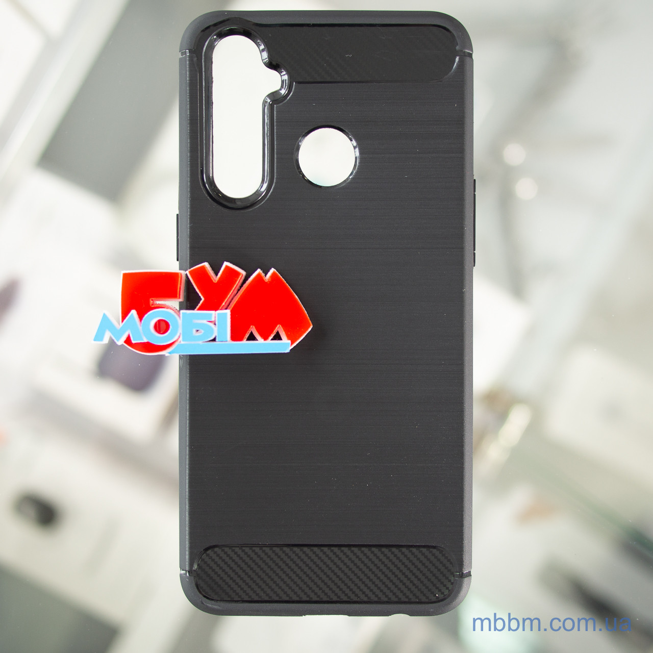 Чохол TPU Slim Realme 5 Pro чорний, фото 1