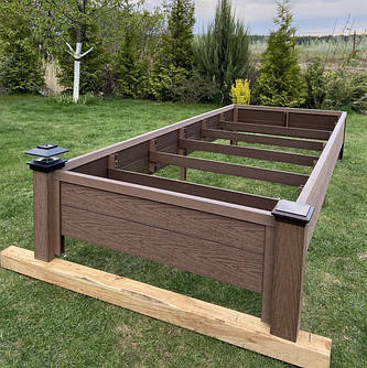 Голландські високі грядки з ДПК