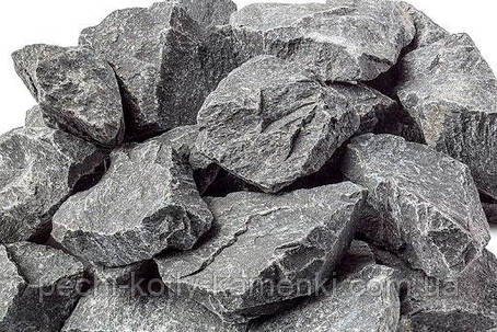 Камінь для лазні Діабаз Harvia Фінляндія 20 кг (колотий дрібний 5-10 см), фото 2