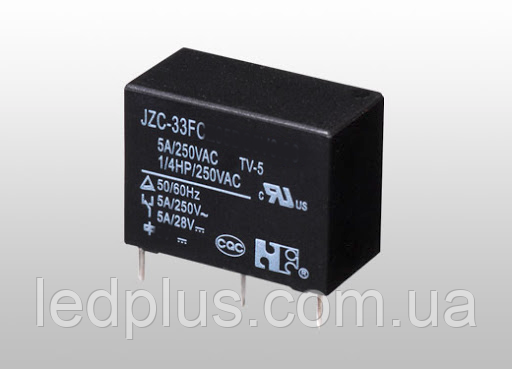 Реле JZC-33FCS10DC12V0.45