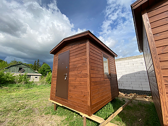 Бытовка деревянная, хозблок для дачи 3000х2500 3