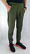 Трикотажні спортивні штани джогери дво нитка, фото 6