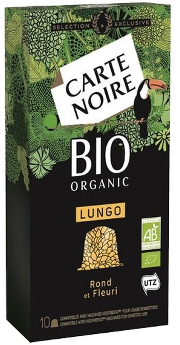 Carte Noire by Nespresso Lungo Bio Organic (10 капсул)