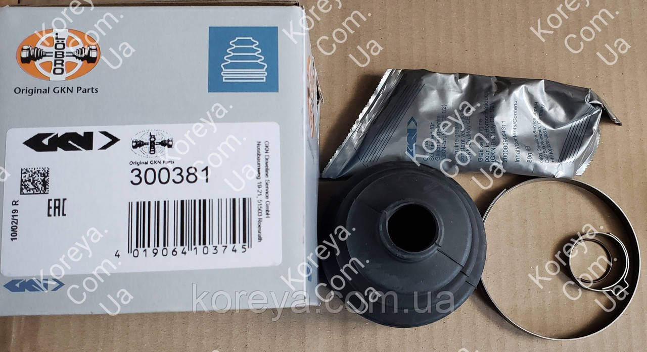 Пильник Шруса зовнішнього Сенс 1,3 GKN-Spidan 23065, фото 1