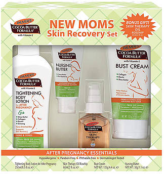 Набір косметики для відновлення після пологів Palmer's Cocoa Butter Formula New Moms Skin Recovery Set