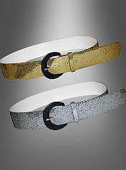 Золотий або срібний блискучий пояс