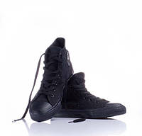 Высокие кеды Converse All Star Black Monochrome (36-43 размеры) 0586КФМ