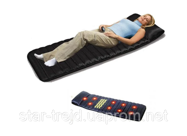 Массажный матрас с подогревом Reversible Massage Mat - фото 3 - id-p1186306127