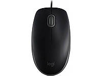 Мышь USB Logitech B110 silent black