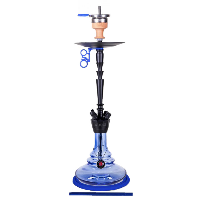 Кальян AMY Deluxe 065 Alu X Blue (76 см)