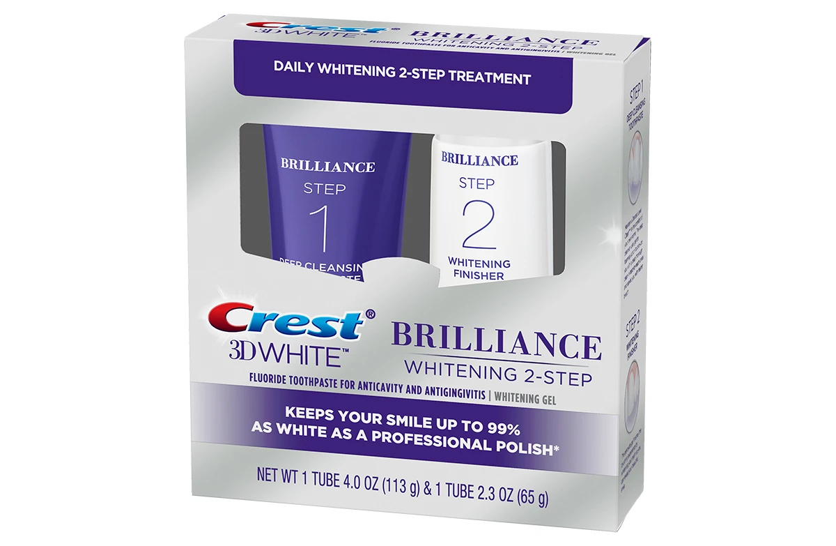 Crest 3D White Brilliance Дворівнева система вибілювання зубів