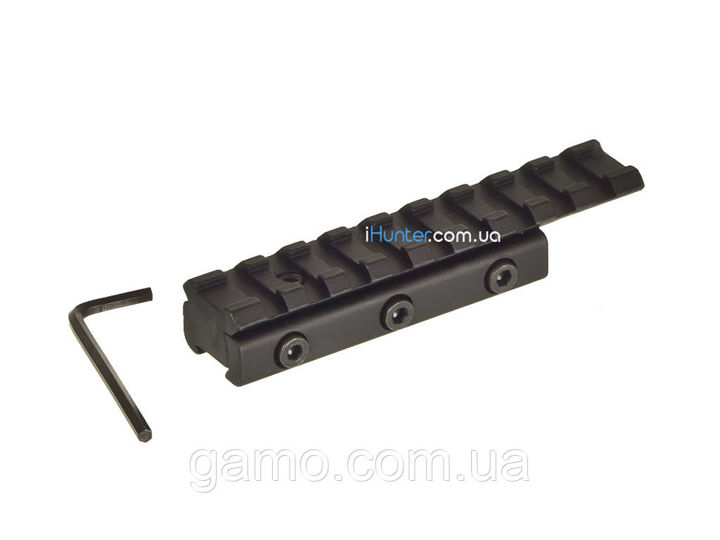 Планка з Ластівчиного Хвоста на Picatinny 10см, фото 1