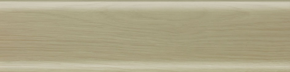 Плінтус пластиковий Salag 73 (Дуб полярний з кабельом каналом підлоговий пластиковий плінтус), фото 1