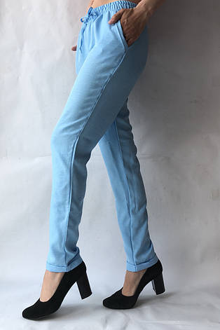 Жіночі літні штани, No14 блакитний, фото 2