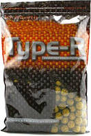 Бойли Richworth Type-R Yellow Passion Boilies (цитрус) 15mm 1kg