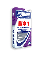 Ультрабіла фактурна штукатурка (зерно 2,5 мм) POLIMIN ШФ-1 ФАСАД-ДЕКОР "КОРОЄД" 25 кг