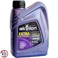 Моторне масло Akvilon Extra 10W-40 напівсинтетичне SG/CD 1л