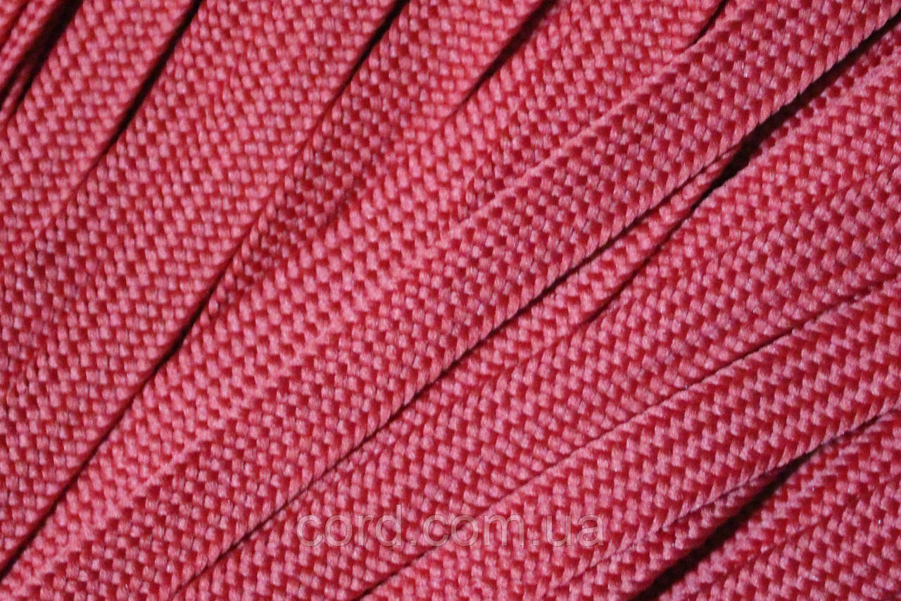 Тесьма(стрічка) шнур плоский поліестер 10мм слива моток 100м, фото 1