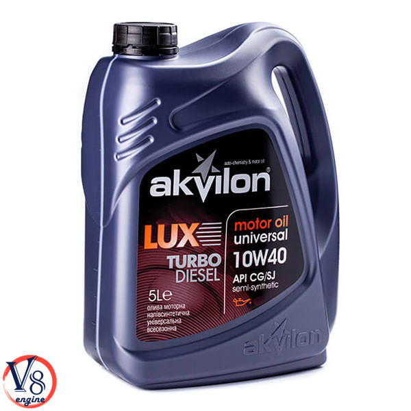 Моторне масло Akvilon Lux Turbo Diesel 10W-40 напівсинтетичне CG-4/SL 5л