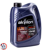 Моторное масло Akvilon Lux Turbo Diesel 10W-40 полусинтетическое CG-4/SL 5л