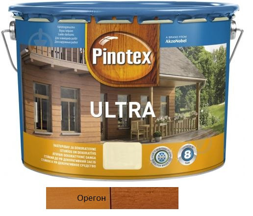 Деревозахистний засіб Pinotex Ultra Lasur орегон 10л