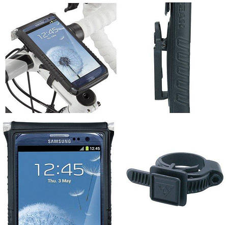 Сумка для телефону Topeak SmartPhone DryBag 5", 4-5", з/фікс.F55, 56г, чорн., фото 2