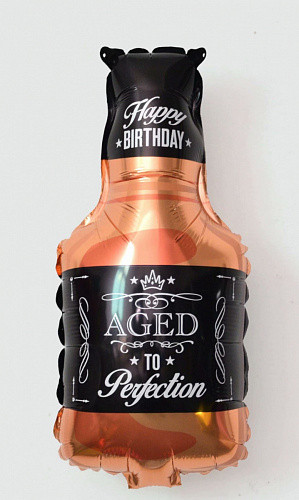 Фольгована  кулька міні-фігура Віскі 19*44 см