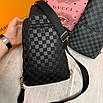 Чоловіча нагрудна сумка Louis Vuitton Avenue Sling, фото 7