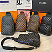 Чоловіча нагрудна сумка Louis Vuitton Avenue Sling, фото 10